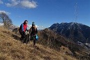 Monte VACCAREGGIO (1474 m) da Lavaggio di Dossena il 29 gennaio 2019 - FOTOGALLERY